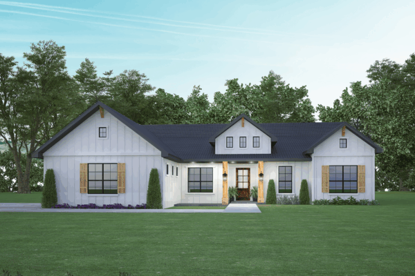 ST LUCIA - Blueprints - (Front Elevation A)